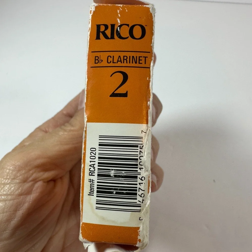 Rico clarinet reeds